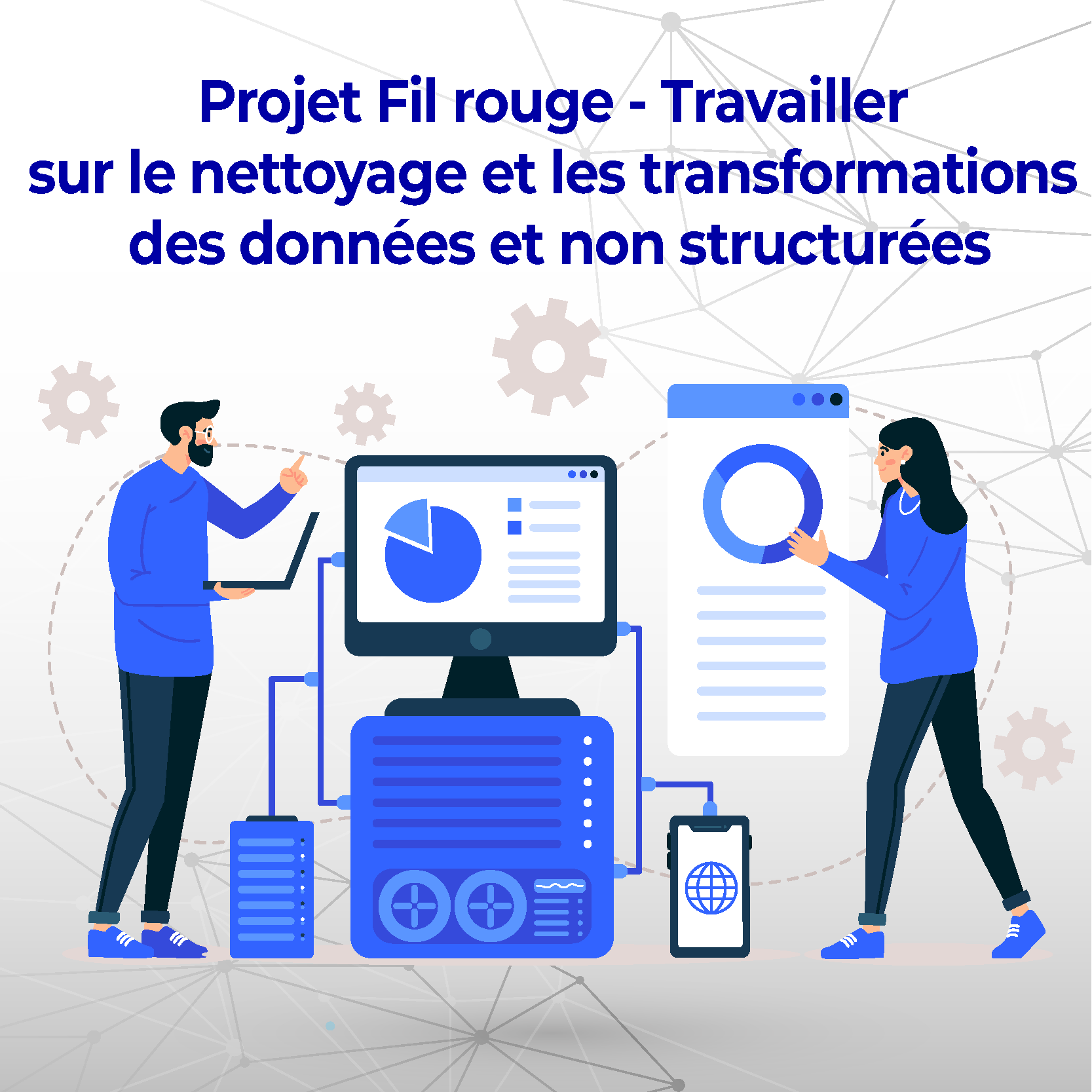 Projet Fil rouge - Travailler sur le nettoyage et les transformations des données et non structurées